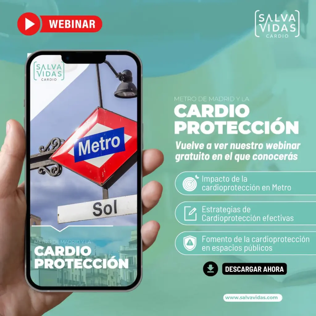 cardioprotección metro de madrid